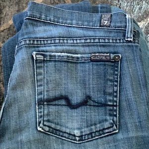 7 for all mankind straight jeans.